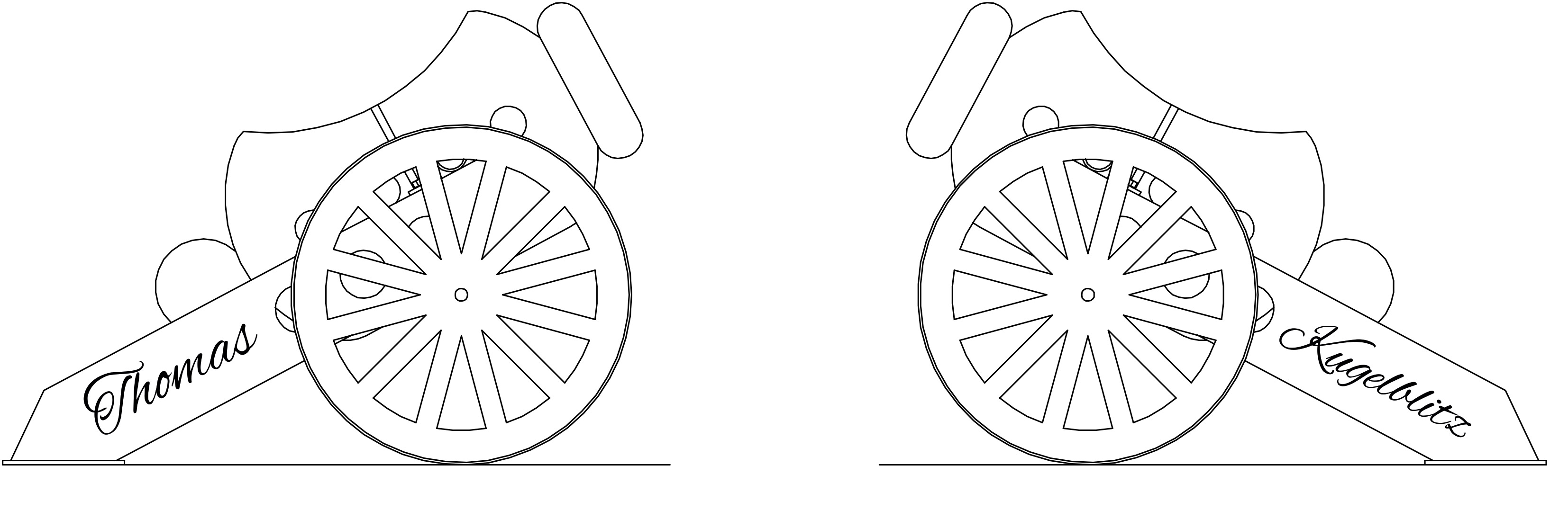 Kanone 85  mit individueller Personalisierung